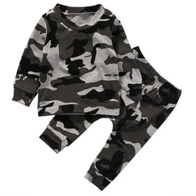 Robin's Camouflage Tracksuit - Peach and Pumpkins