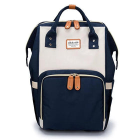 AIBABABY Nappy Bag - Peach and Pumpkins