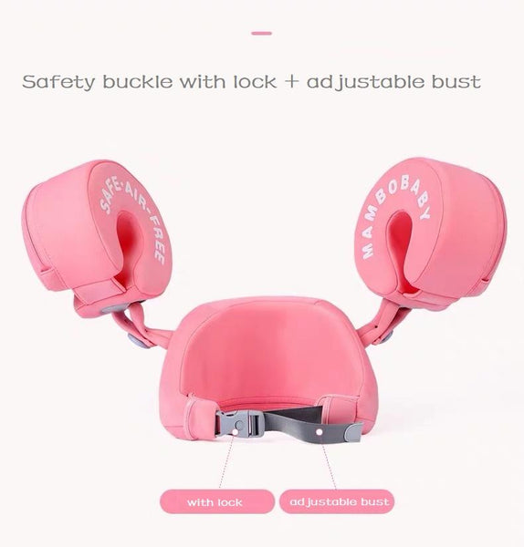 Mambo Arm Float (2-6 Years Old) - Peach and Pumpkins