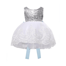 Snow Princess Dress - Peach and Pumpkins