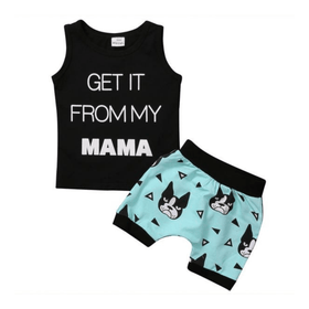 Get it From My Mama - Peach and Pumpkins