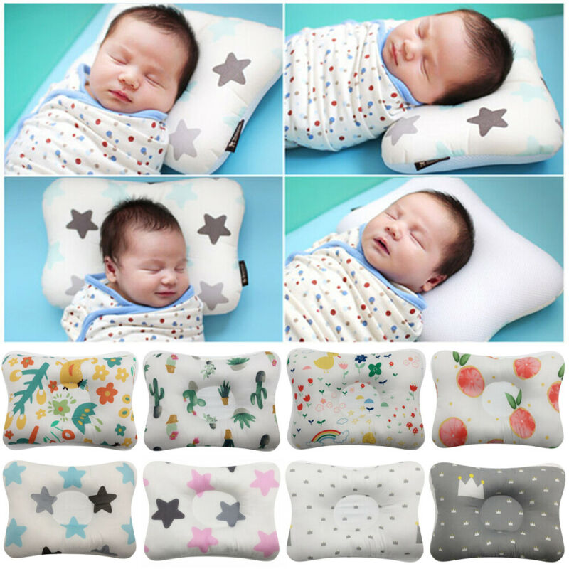 Baby Support Pillow - Peach and Pumpkins