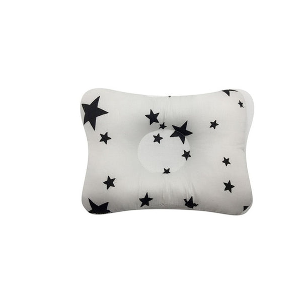 Mini Baby Flat Head Pillow - Peach and Pumpkins