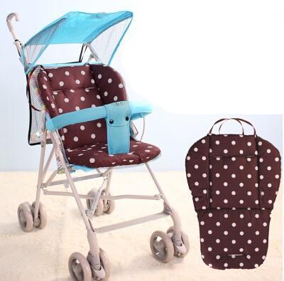 Baby Stroller Seat Cover - Peach and Pumpkins