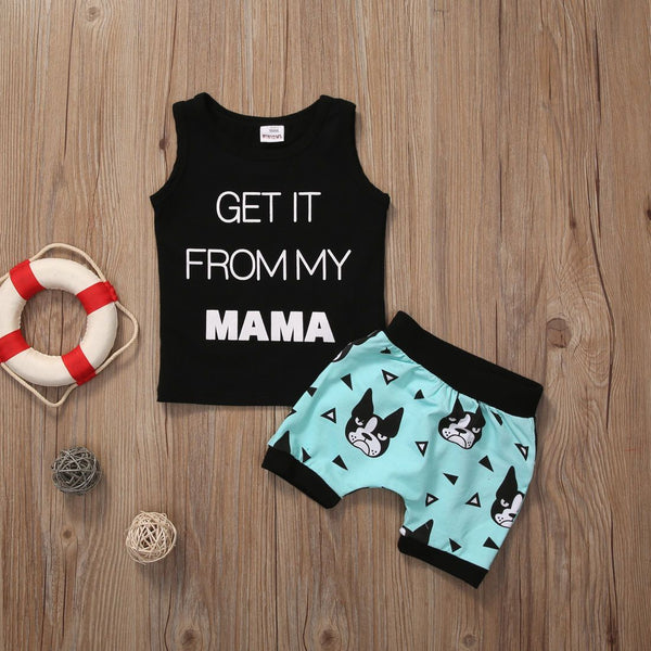 Get it From My Mama - Peach and Pumpkins