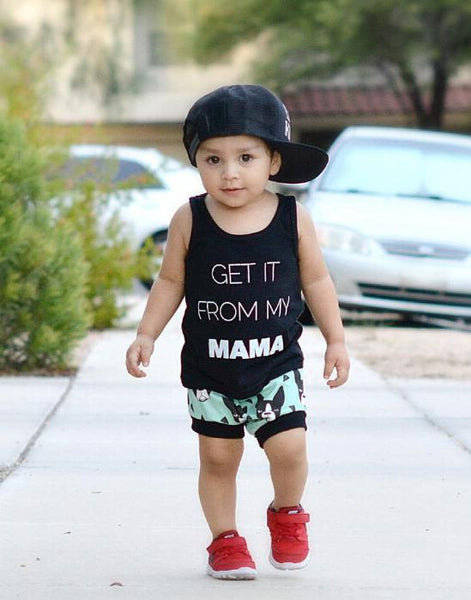 Get it From My Mama - Peach and Pumpkins