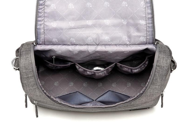 Messenger Large Diaper Bag - Peach and Pumpkins