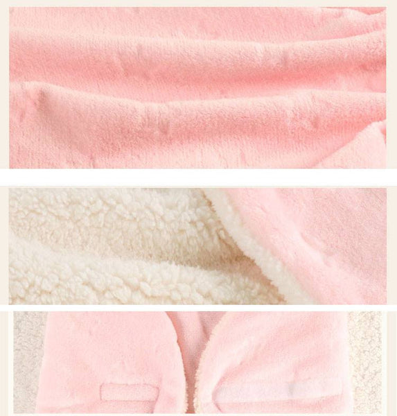 Cutie Swaddle Suits - Peach and Pumpkins