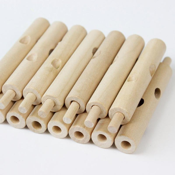 Wooden Tree - Peach and Pumpkins