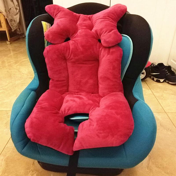 CozyCo Pram Liner - Peach and Pumpkins