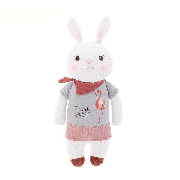 Rabbit Mini Doll - Peach and Pumpkins