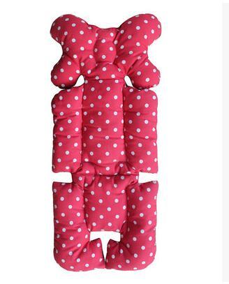 CozyCo Pram Liner - Peach and Pumpkins