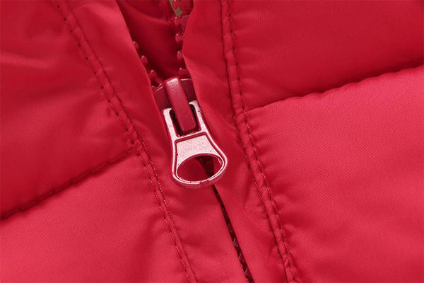 Basic Puffer Jacket - Peach and Pumpkins