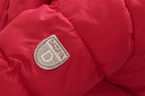 Basic Puffer Jacket - Peach and Pumpkins