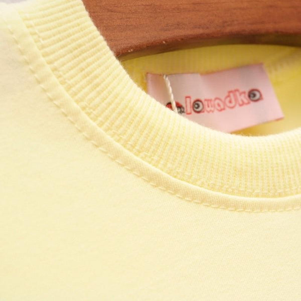 Pretty Cat Pullover - Peach and Pumpkins