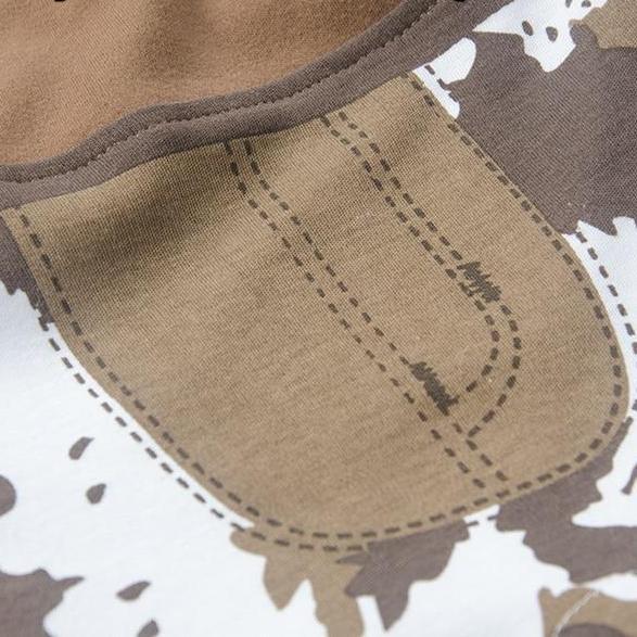 Cowboy Jumpsuit Set - Peach and Pumpkins