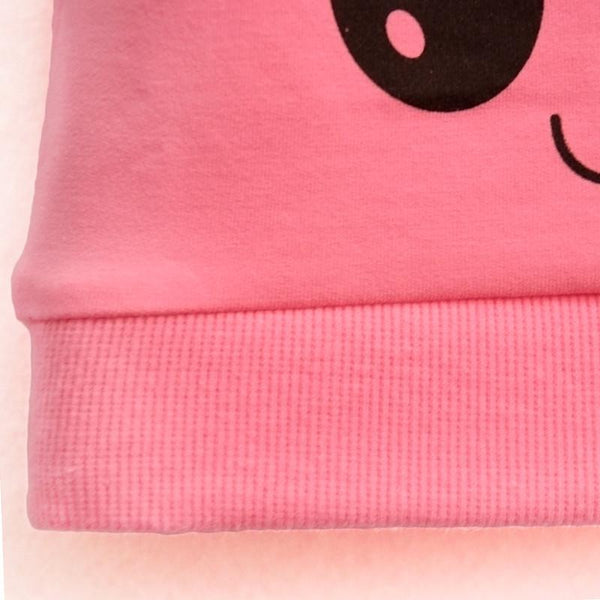 Adorable Bunny Pullover - Peach and Pumpkins