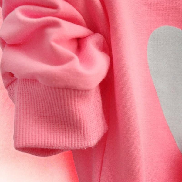 Adorable Bunny Pullover - Peach and Pumpkins