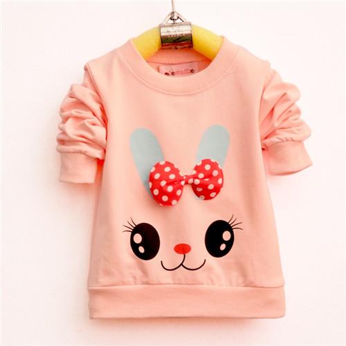Adorable Bunny Pullover - Peach and Pumpkins