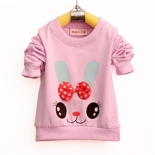Adorable Bunny Pullover - Peach and Pumpkins