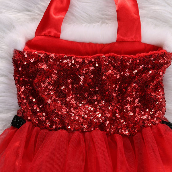 Little Miss Santa - Peach and Pumpkins