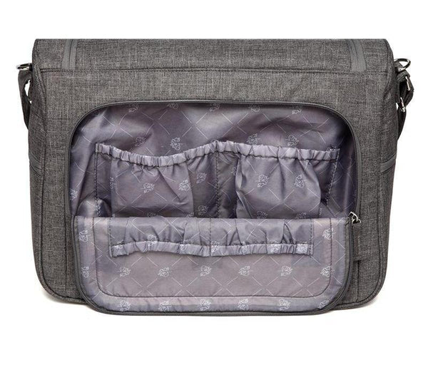 Messenger Large Diaper Bag - Peach and Pumpkins