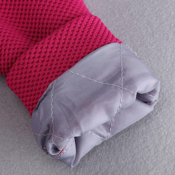 Bold Hooded Coat - Peach and Pumpkins