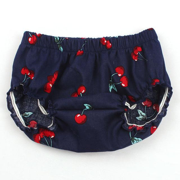 Cherry Shorts - Peach and Pumpkins