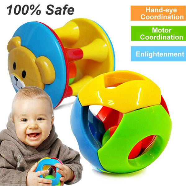 Little Loud Jingle Ball - Peach and Pumpkins