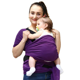 Baby Sling Wrap Carrier - Peach and Pumpkins