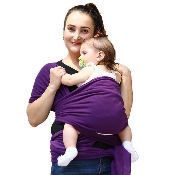 Baby Sling Wrap Carrier - Peach and Pumpkins