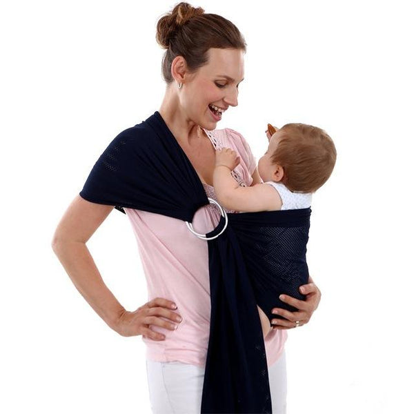 Baby Sling Wrap Carrier - Peach and Pumpkins