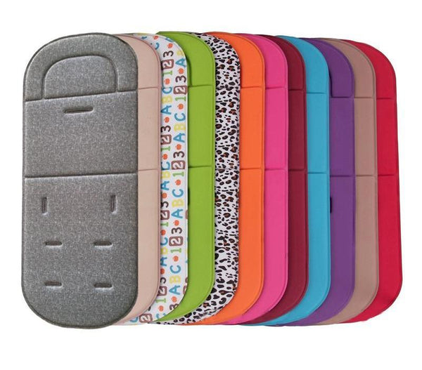Stroller Pad Soft Seat Cushion - Peach and Pumpkins