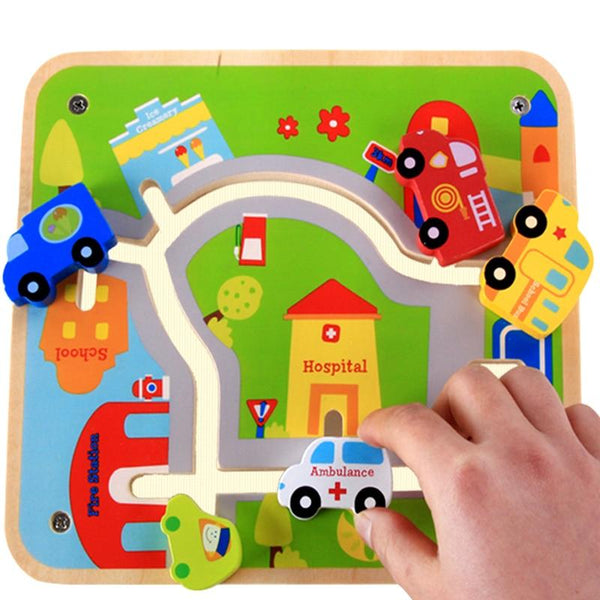 Block Traffic Game - Peach and Pumpkins