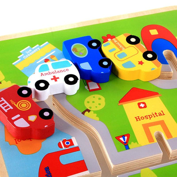 Block Traffic Game - Peach and Pumpkins