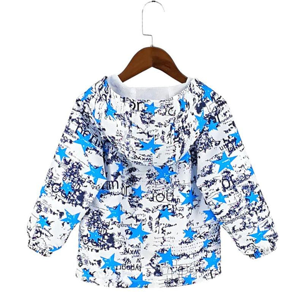 Cool Graffiti Jacket - Peach and Pumpkins