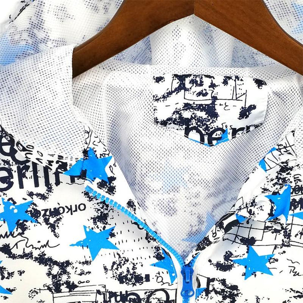 Cool Graffiti Jacket - Peach and Pumpkins