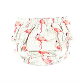 Flamingo Shorts - Peach and Pumpkins