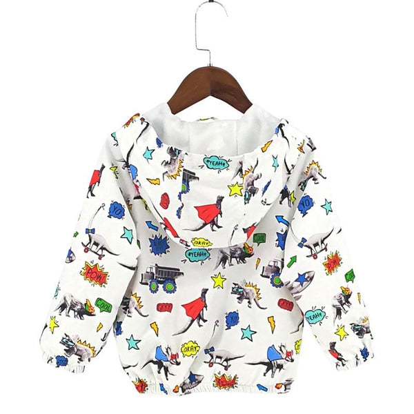 Super Godzilla Comic Jacket - Peach and Pumpkins