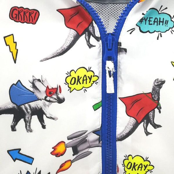 Super Godzilla Comic Jacket - Peach and Pumpkins