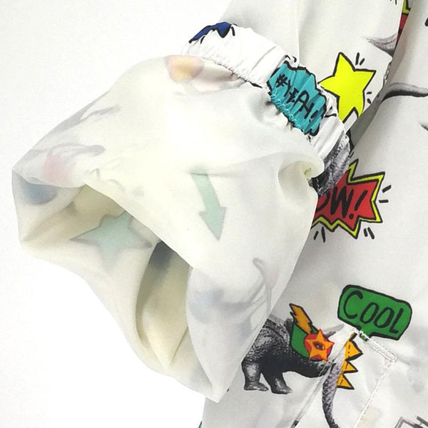 Super Godzilla Comic Jacket - Peach and Pumpkins