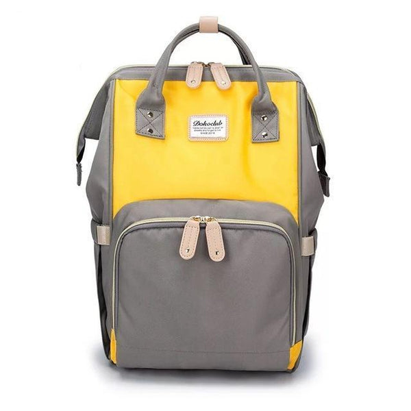 AIBABABY Nappy Bag - Peach and Pumpkins