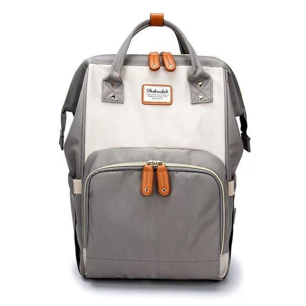 AIBABABY Nappy Bag - Peach and Pumpkins