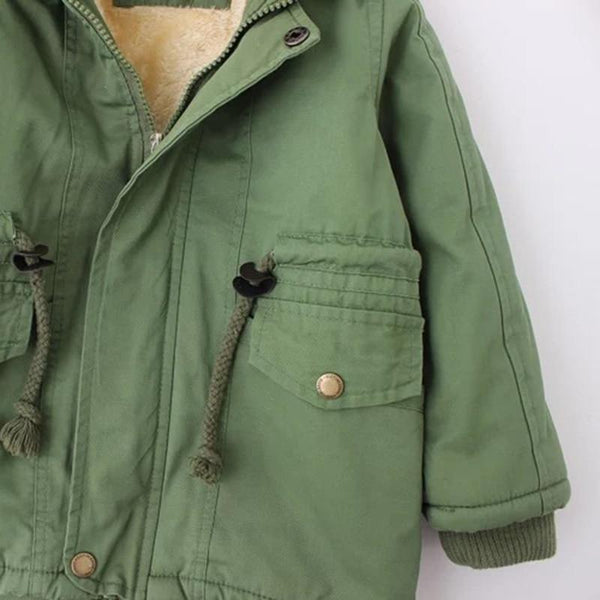 European Style Jacket - Peach and Pumpkins