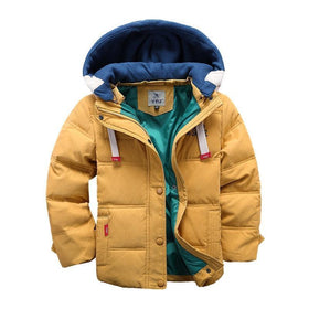 Explorer Warm Jacket - Peach and Pumpkins