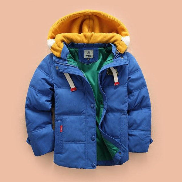 Explorer Warm Jacket - Peach and Pumpkins