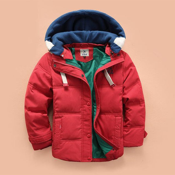 Explorer Warm Jacket - Peach and Pumpkins
