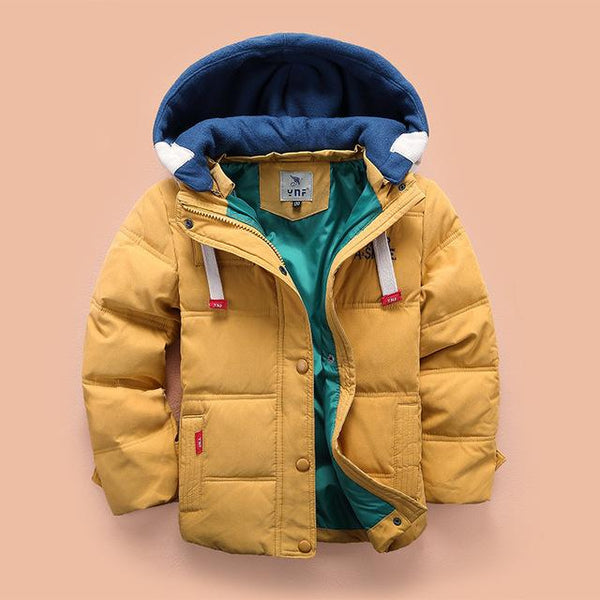 Explorer Warm Jacket - Peach and Pumpkins