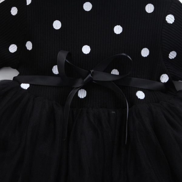 Polkadot Tutu Dress - Peach and Pumpkins
