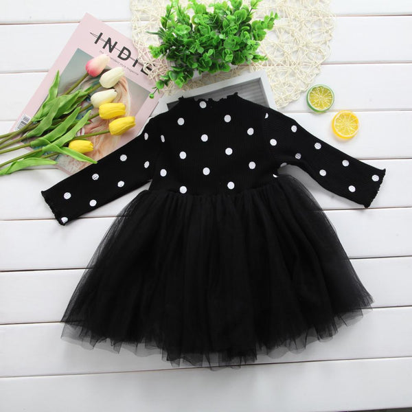Polkadot Tutu Dress - Peach and Pumpkins